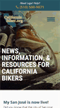 Mobile Screenshot of californiabiker.org
